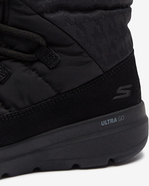 Skechers Glacial Ultra - Continental Kadın Siyah Bot 144157 BBK-7