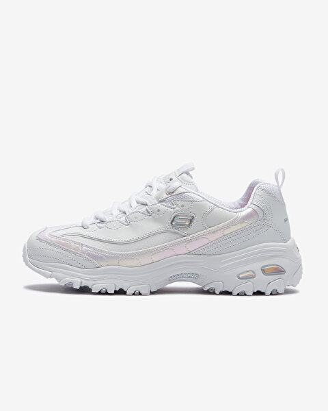 Skechers D'lites - Citi Girl Kadın Beyaz Sneakers 149242 WHT