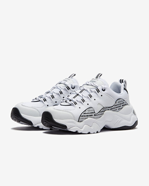Skechers D'lites 3.0 - Endless Chic Kadın Beyaz Sneakers 149255 WBK-2
