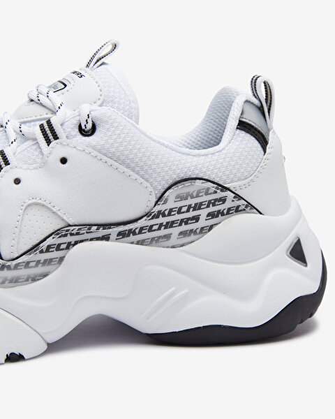 Skechers D'lites 3.0 - Endless Chic Kadın Beyaz Sneakers 149255 WBK-6