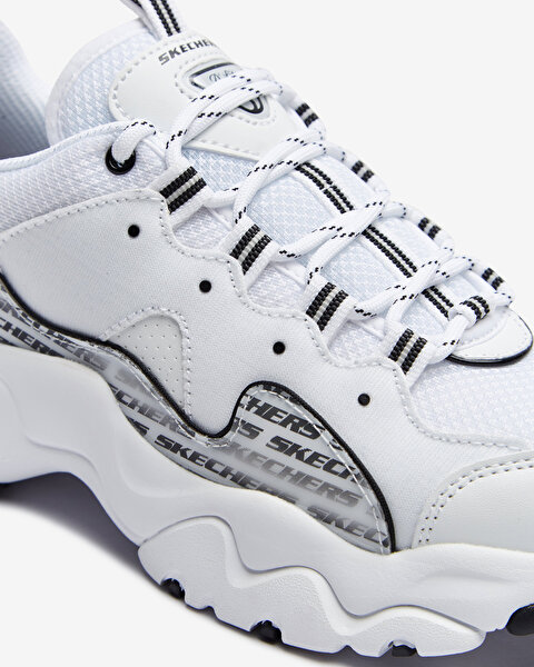 Skechers D'lites 3.0 - Endless Chic Kadın Beyaz Sneakers 149255 WBK-7