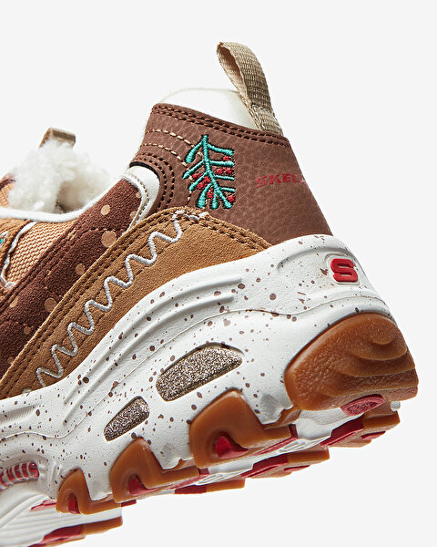 Skechers D'lites - Gingerbread Kadın Bej Sneakers 149257 TNBR-6