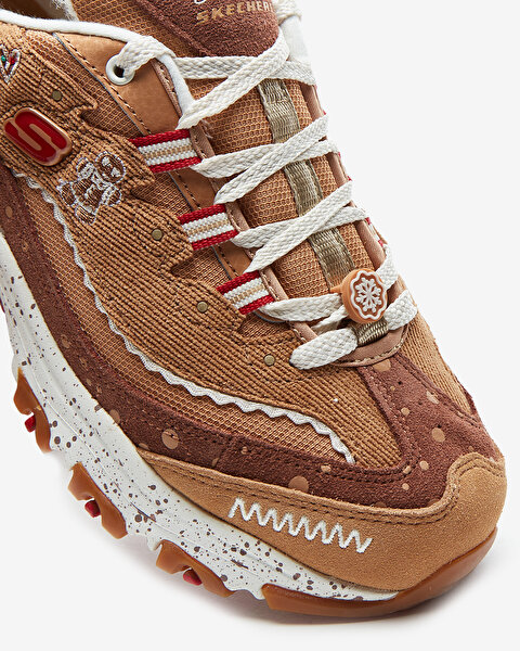 Skechers D'lites - Gingerbread Kadın Bej Sneakers 149257 TNBR-8