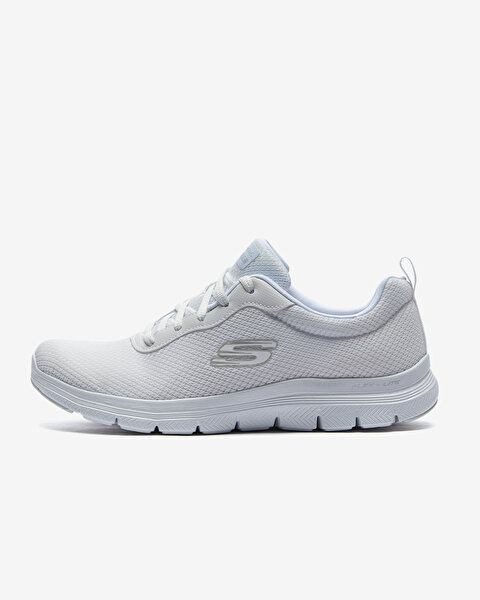 Skechers Flex Appeal 4.0  -  Brilliant V Kadın Beyaz Spor Ayakkabı 149303 WHT