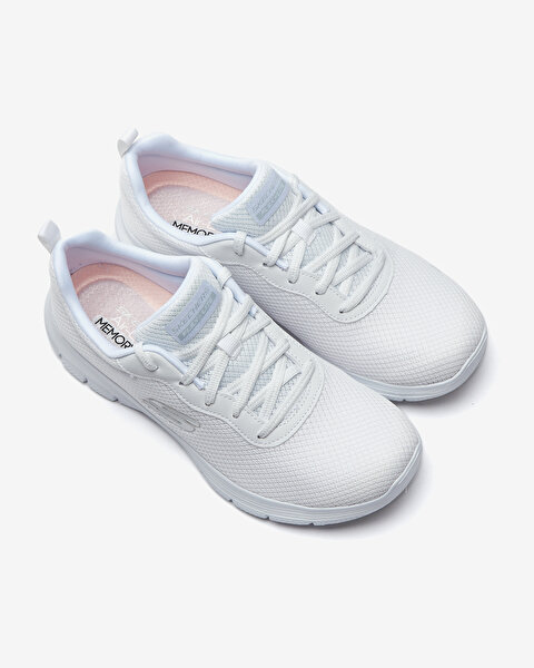 Skechers Flex Appeal 4.0  -  Brilliant V Kadın Beyaz Spor Ayakkabı 149303 WHT-5