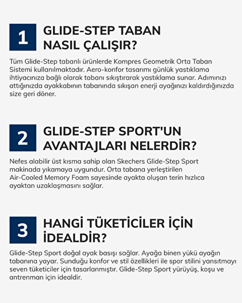 Skechers Glide Step Sport - Fun Stride Kadın Siyah Spor Ayakkabı 149331 BBLP-9