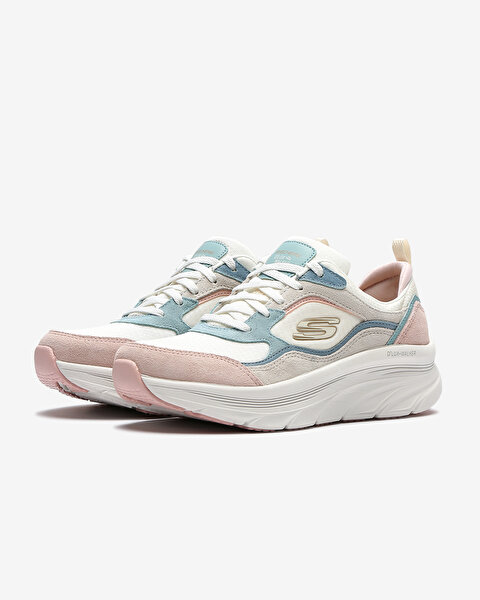 Skechers D'lux Walker Kadın Beyaz Spor Ayakkabı 149357 OFPK-2