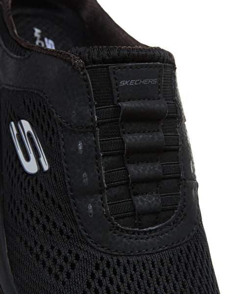 Skechers D'lux Walker Kadın Siyah Arkası Açık Spor Ayakkabı 149359 BBK-7