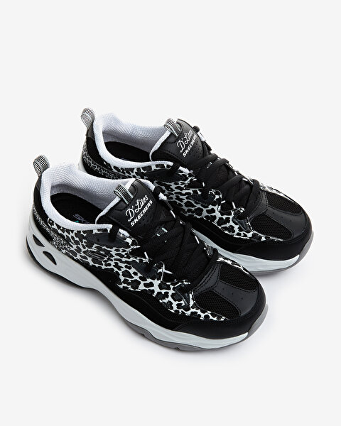 Skechers D'lites 4.0 - Natural Habitat Kadın Siyah Sneakers 149494 BKW-5