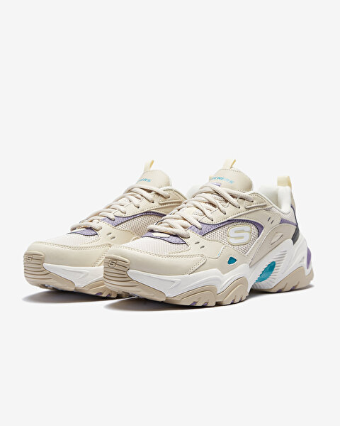 Skechers Stamina V2 - The Rise Up Kadın Bej Sneakers 149510 NTPR-3