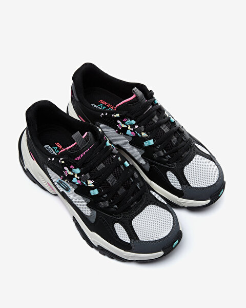 Skechers Stamina V2 Kadın Siyah Sneakers 149512 BKMT-5