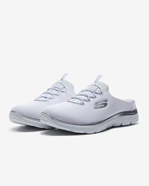 Skechers Summits Kadın Beyaz Arkası Açık Spor Ayakkabı 149529TK WSL-2