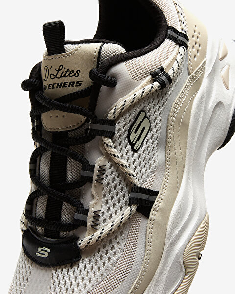 Skechers D'lites 4.0 Euphoric Step Kadın Bej Sneakers 149560 NTBK-7