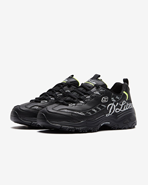 Skechers D'lites Kadın Siyah Sneakers 149627 BKWL-2