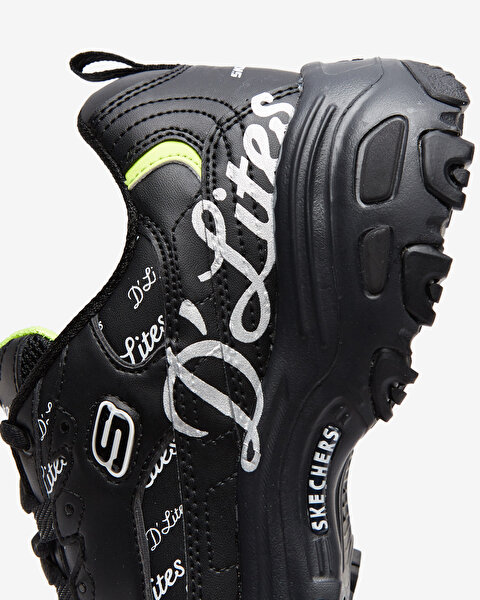 Skechers D'lites Kadın Siyah Sneakers 149627 BKWL-6