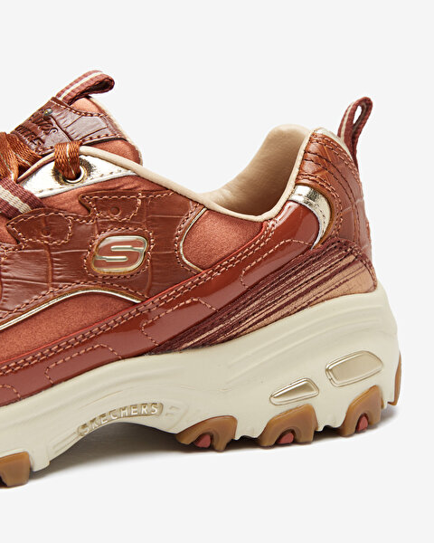 Skechers Skechers First Class Collection: D'lites Kadın Kahverengi Sneakers 149735 COG-6