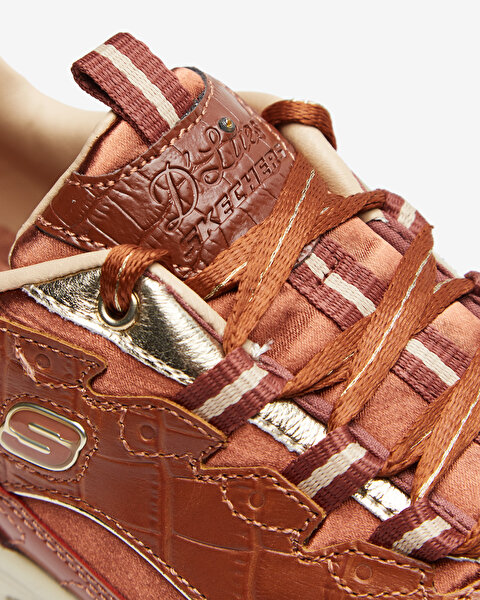 Skechers Skechers First Class Collection: D'lites Kadın Kahverengi Sneakers 149735 COG-8