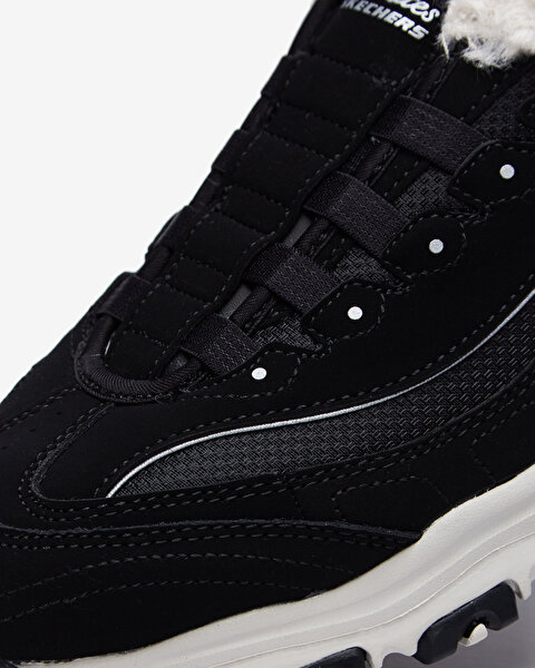 Skechers D'lites Kadın Siyah Arkası Açık Spor Ayakkabı 149783 BLK-7