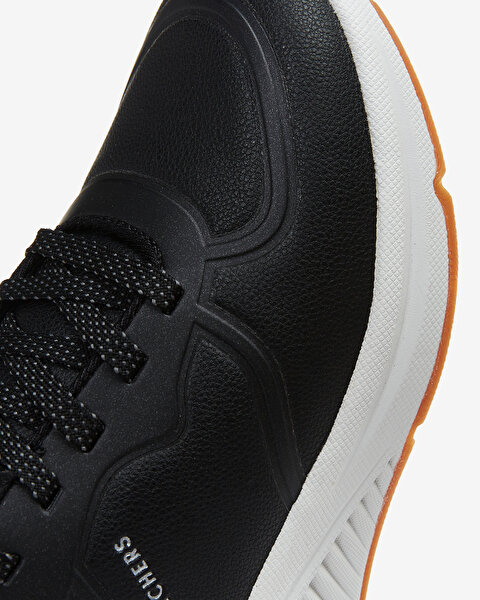 Skechers Arch Fit S - Miles -  Mile Makers Kadın Siyah Sneakers 155570 BLK-7