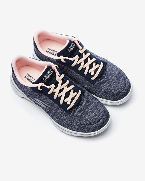 Skechers Go Walk 5  -  True Kadın Mavi Yürüyüş Ayakkabısı 15905 NVPK-5