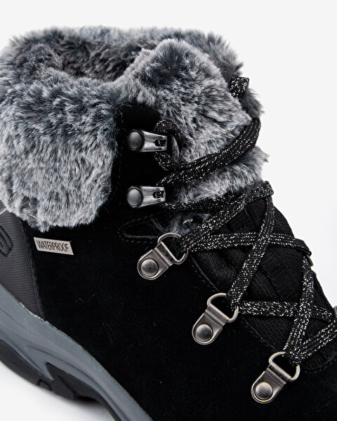 Skechers Trego Kadın Siyah Bot 167178 BLK-7