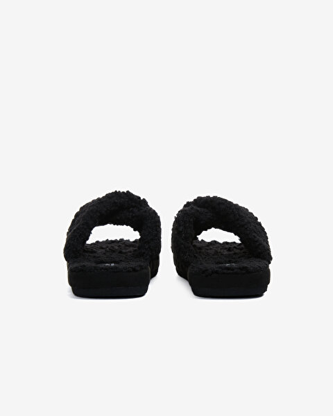 Skechers Cozy Slide Kadın Siyah Ev Ayakkabısı 167236 BBK-4