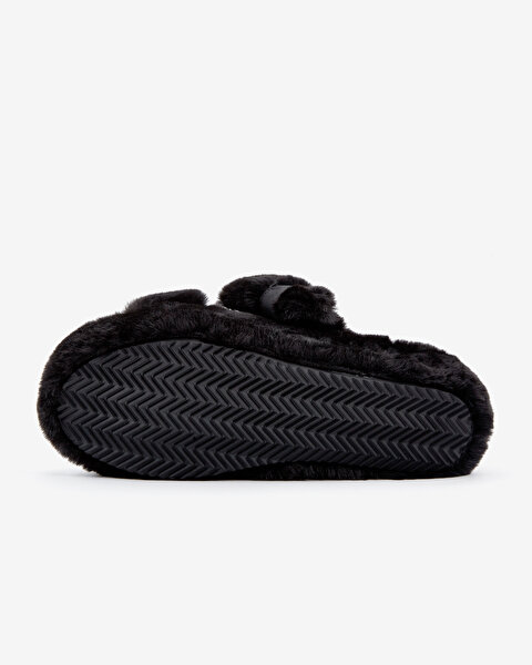 Skechers Cozy Wedge Kadın Siyah Ev Ayakkabısı 167238 BBK-3