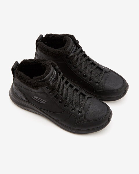Skechers Ultra Flex 2.0 Kadın Siyah Bot 167323 BBK-5
