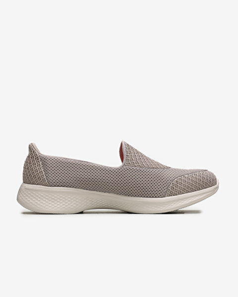 Skechers Go Walk 4 Kadın Bej Yürüyüş Ayakkabısı 14170 TPE-1