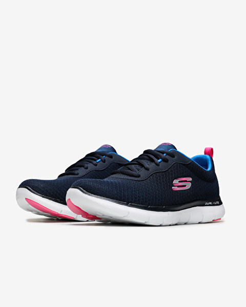 Skechers Flex Appeal 2.0 - Newsmaker Kadın Lacivert Spor Ayakkabı 12775 NVY-2