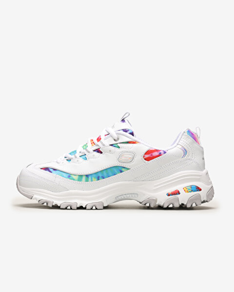 Skechers D'lites  -  Summer Fiesta Kadın Beyaz Sneakers 149015 WMLT