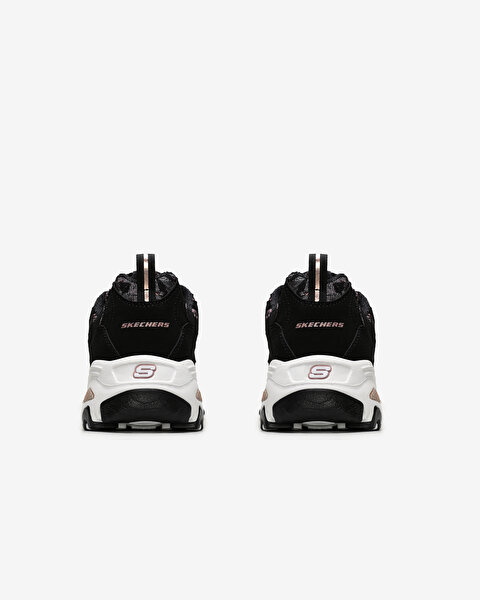 Skechers D'lites  -  Fancy Leopard Kadın Siyah Sneakers 149099 BKRG-3