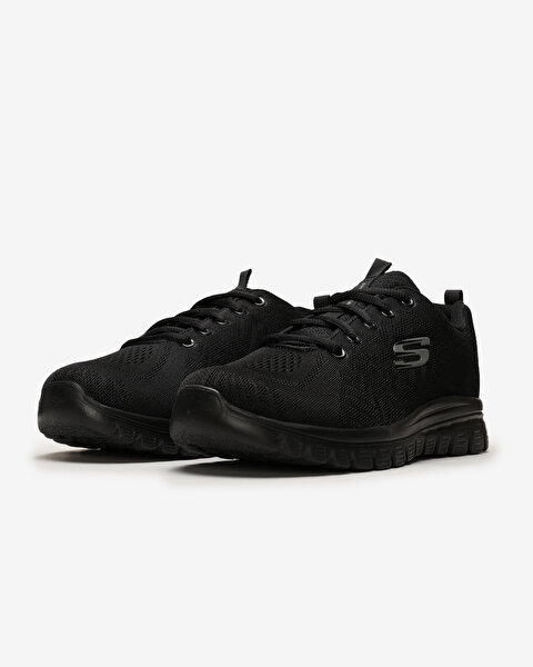 Skechers Graceful - Get Connected Kadın Siyah Spor Ayakkabı 12615W BBK-2