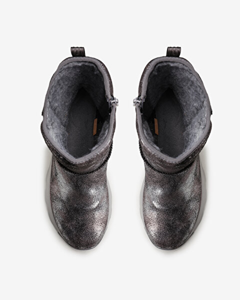 Skechers D'lite Ultra  -  Temp Kadın Gri Bot 49701 GUN-5