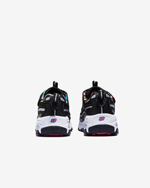 Skechers D'lites  - In Stitches Büyük Kız Çocuk Siyah Sneakers 80524L BKMT-4