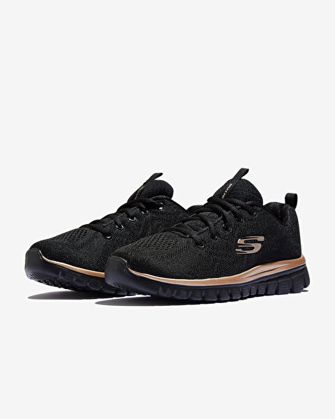 Skechers Graceful - Get Connected Kadın Siyah Spor Ayakkabı 12615 BKRG-2