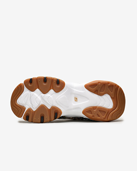 Skechers Premium Heritage: D'lites 3.0  -  Cheetah Queen Kadın Beyaz Sneakers 149109 WMLT-4