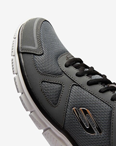 Skechers Track -  Scloric Erkek Gri Spor Ayakkabı 52631 CCBK-7