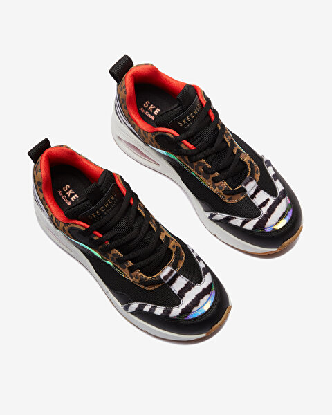 Skechers Uno Hi  -  The Hunt Kadın Siyah Sneakers 155007 BKMT-5