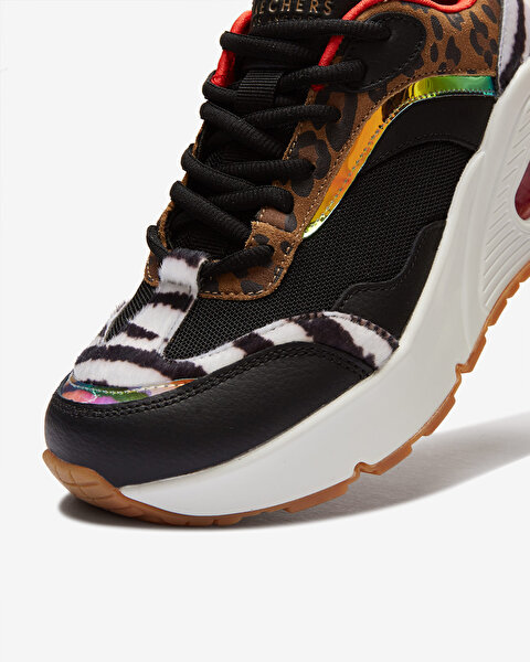 Skechers Uno Hi  -  The Hunt Kadın Siyah Sneakers 155007 BKMT-7