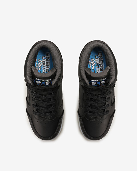 Skechers Energy Lights Büyük Erkek Çocuk Siyah Işıklı Spor Ayakkabı 90622L BLK-5