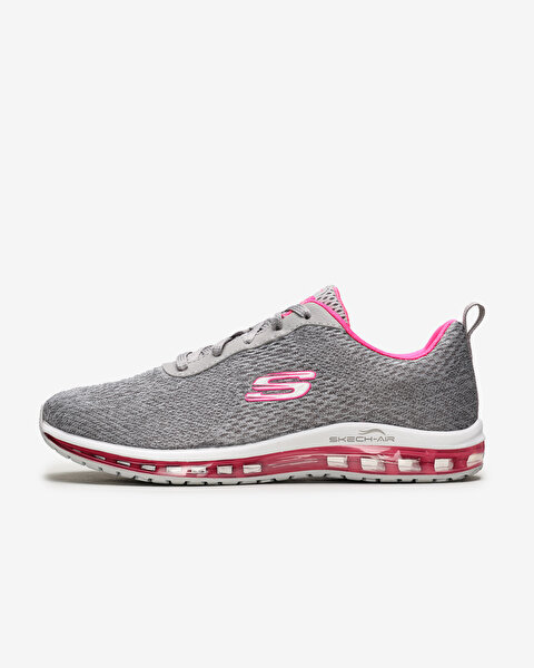 Skechers Skech - Air Element - Cinema Kadın Gri Spor Ayakkabı 12644 GYHP