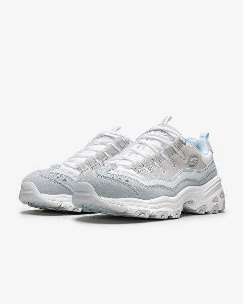 Skechers D'lites - Sure Thing Kadın Mavi Sneakers 13141 LBGY-2