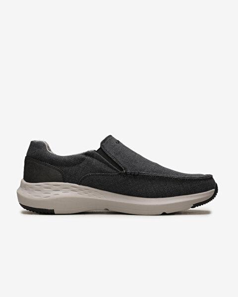 Skechers Parson -  Trest Erkek Siyah Günlük Ayakkabı 66004 BLK-1
