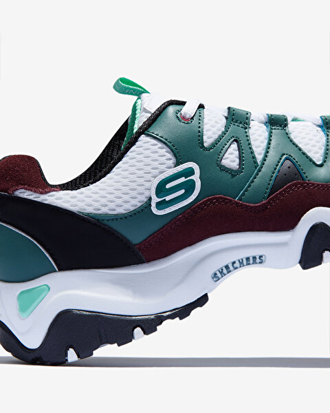 Skechers D’lites 2.0 - One Piece Kadın Beyaz Sneakers 12977 WGR-8