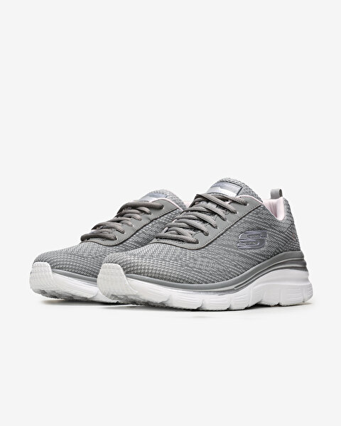 Skechers Fashion Fit - Bold Boundaries Kadın Gri Spor Ayakkabı 12719 GYLV-2