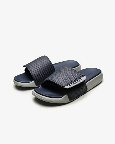 Skechers Gambix 2.0 Erkek Lacivert Terlik 51729 NVGY-2