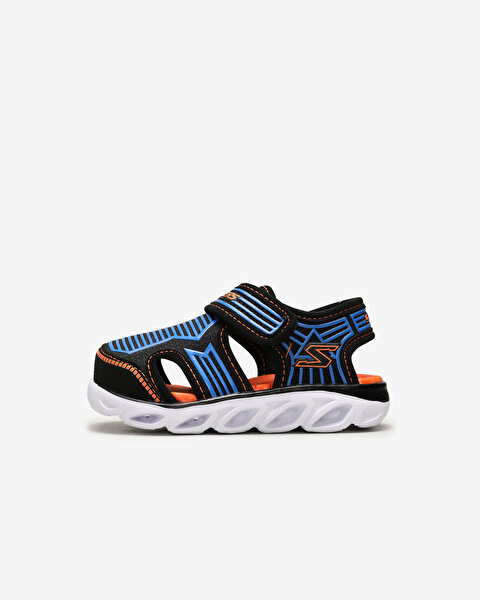 Skechers Hypno - Splash  -  Zotex Küçük Erkek Çocuk Siyah Işıklı Sandalet 90524N BBOR