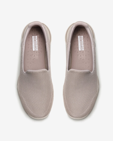 Skechers Go Walk 5 Kadın Bej Yürüyüş Ayakkabısı 15901 TPE-5