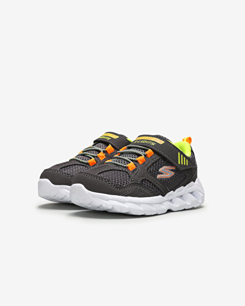 Skechers Magna - Lights Küçük Erkek Çocuk Gri Işıklı Spor Ayakkabı 90750N CCOR-2